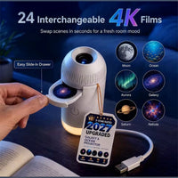 Adjustable Galaxy Star Projector Lamp