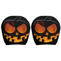 Grim Reaper Skull Car Headrest Covers