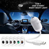 Adjustable Galaxy Star Projector Lamp