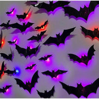 3D Bat LED Wall Decal
