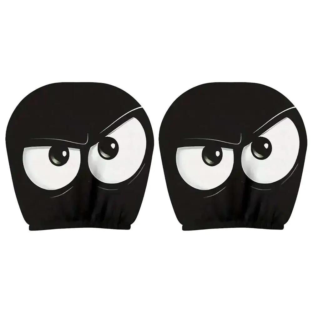 Grim Reaper Skull Car Headrest Covers