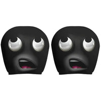 Grim Reaper Skull Car Headrest Covers