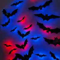 3D Bat LED Wall Decal