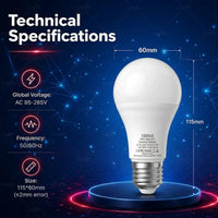 Smart Dimmable RGB LED Bulbs