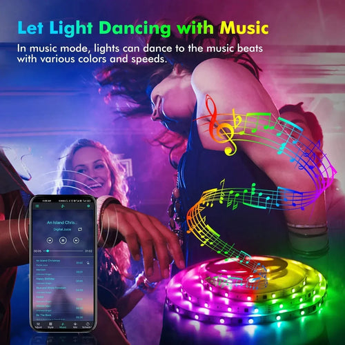Bluetooth Smart RGB LED Strip Lights