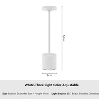 Nordic Cordless LED Table Lamp