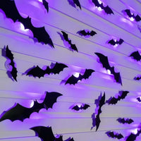 3D Bat LED Wall Decal