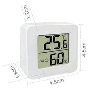 Transparent LCD Alarm Clock with Weather Display