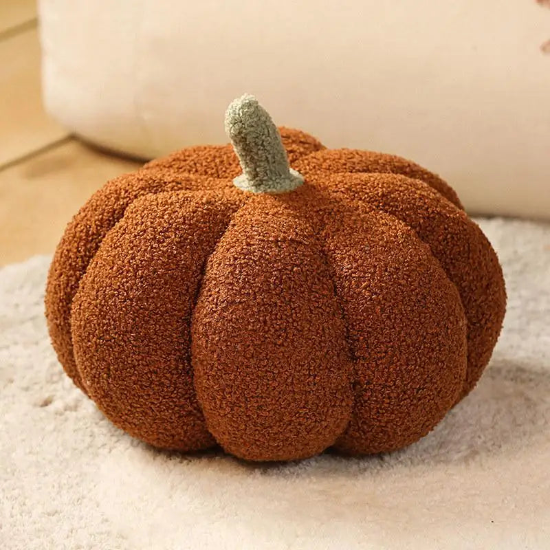Plush Pumpkin Decorative Cushion 23CM