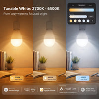 Smart Dimmable RGB LED Bulbs