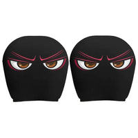 Grim Reaper Skull Car Headrest Covers