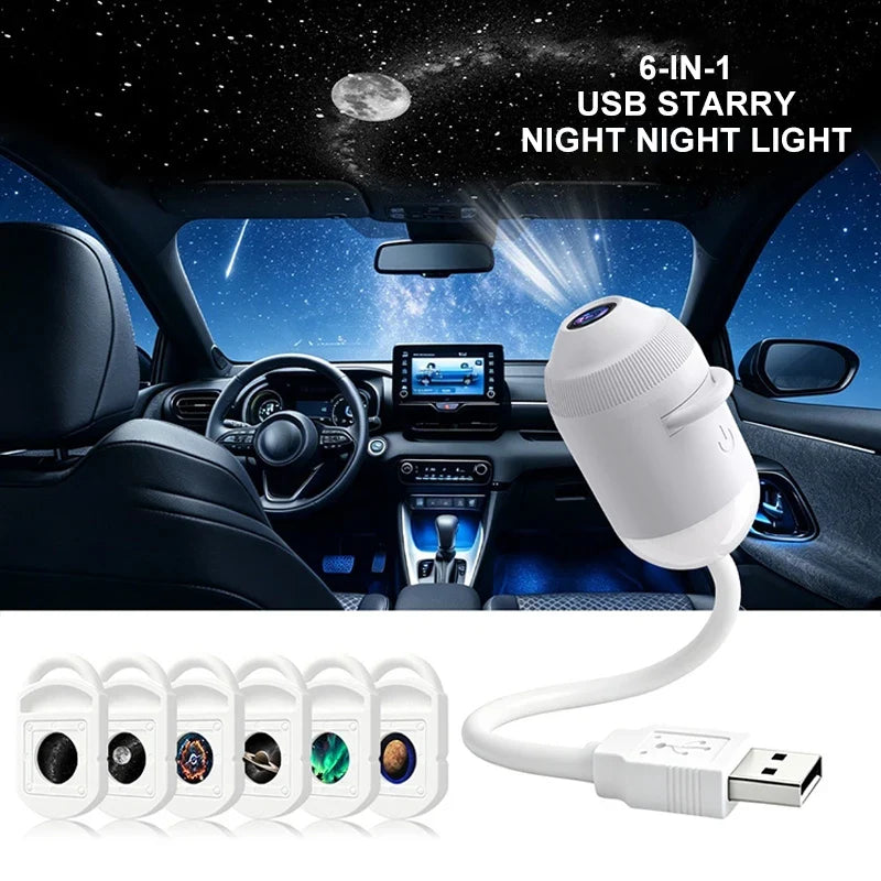 Galaxy & Ocean Projector Night Light